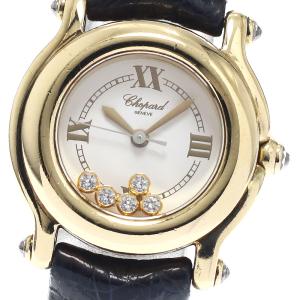 ショパール Chopard 27/6149-20 ハッピースポーツ K18YG 5Pダイヤ クォーツ レディース _943550