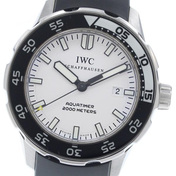 IWC IWC SCHAFFHAUSEN IW356806 アクアタイマー デイト 自動巻き メンズ...