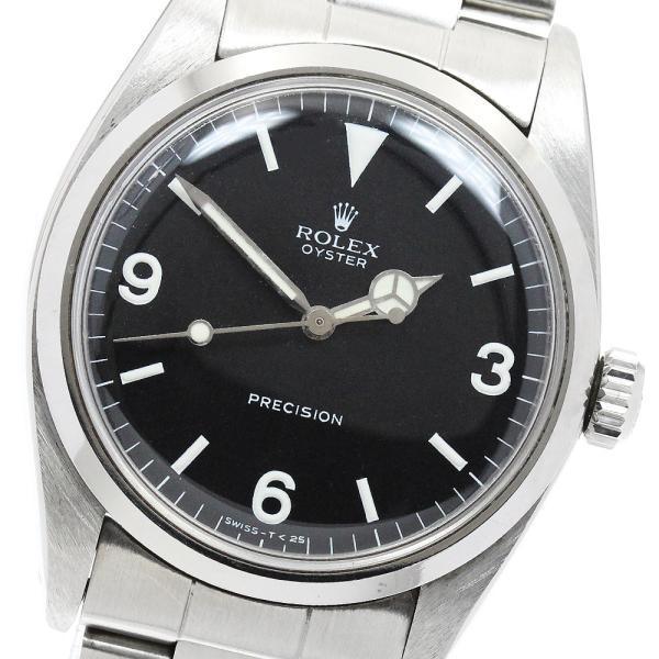 ロレックス ROLEX 6426 オイスタープレシジョン cal.1210 リダンダイヤル 手巻き ...