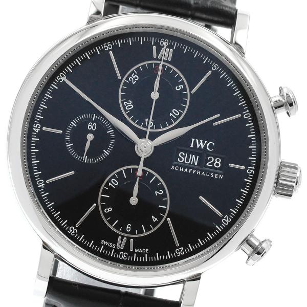 IWC IWC SCHAFFHAUSEN IW391008 ポートフィノ デイデイト クロノグラフ ...