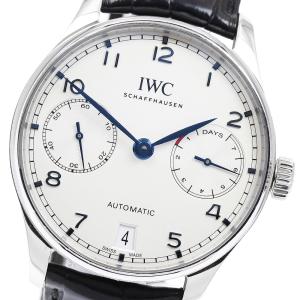 IWC IWC SCHAFFHAUSEN IW500705 ポルトギーゼ 7デイズ スモールセコンド 自動巻き メンズ 保証書付き_944808