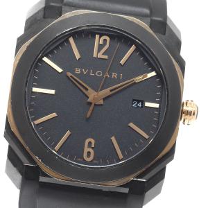 ブルガリ BVLGARI BGOP41SG/103085 オクト デイト PGベゼル 自動巻き メンズ _944824