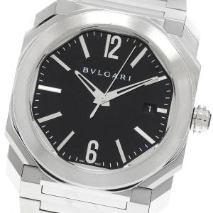 ブルガリ BVLGARI BGO38S オクト ソロテンポ デイト 自動巻き メンズ 箱付き_945128