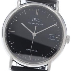 IWC IWC SCHAFFHAUSEN IW353313 ポートフィノ デイト 自動巻き メンズ _945653