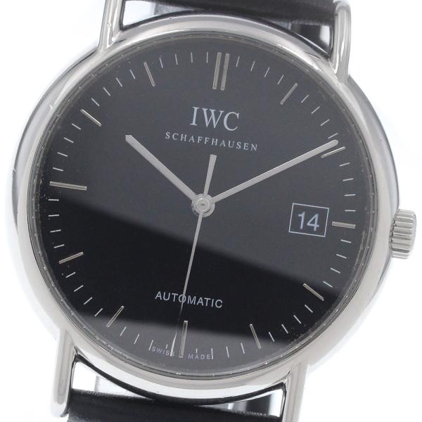 IWC IWC SCHAFFHAUSEN IW353313 ポートフィノ デイト 自動巻き メンズ ...