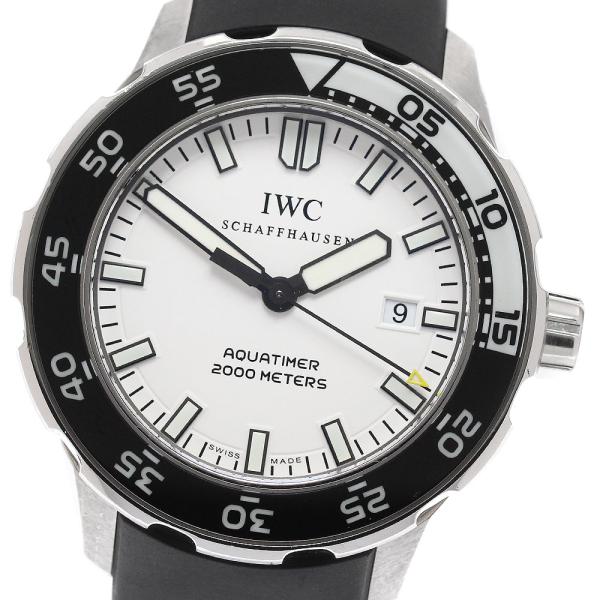 IWC IWC SCHAFFHAUSEN IW356806 アクアタイマー デイト 自動巻き メンズ...