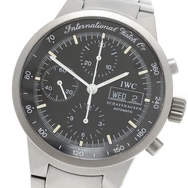 IWC IWC SCHAFFHAUSEN IW370703 GST クロノグラフ 自動巻き メンズ ...