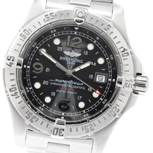 ブライトリング BREITLING A17390 スーパーオーシャン スチールフィッシュ デイト 自動巻き メンズ 保証書付き_947315