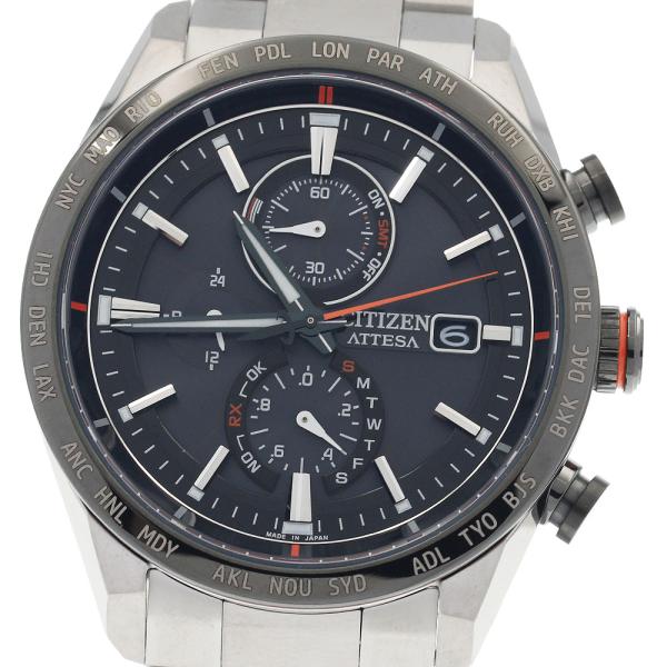 シチズン CITIZEN AT8189-61E/H800-A1CN206 アテッサ デイデイト ソー...