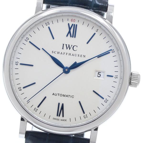 IWC IWC SCHAFFHAUSEN IW356527 ポートフィノ デイト 自動巻き メンズ ...