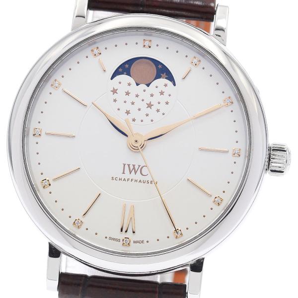 IWC IWC SCHAFFHAUSEN IW459011 ポートフィノ ムーンフェイズ 12Pダイ...
