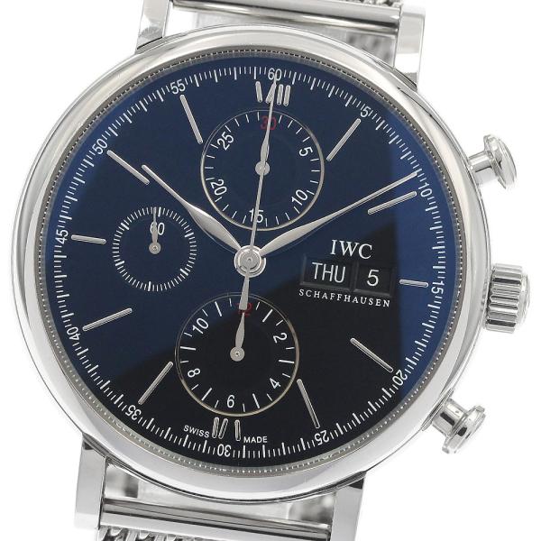 IWC IWC SCHAFFHAUSEN IW391010 ポートフィノ クロノグラフ デイデイト ...