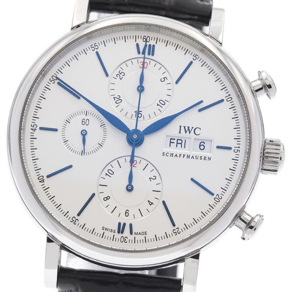 IWC IWC SCHAFFHAUSEN IW391037 ポートフィノ クロノグラフ デイデイト ...