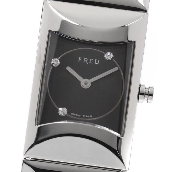 フレッド FRED R14-100 3Pダイヤ クォーツ レディース _948731