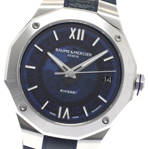 ボーム＆メルシェ Baume &amp; Mercier M0A10714 リビエラ ボーマティック デイト...