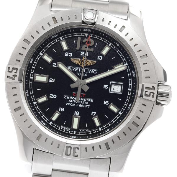 ブライトリング BREITLING A17388 コルト デイト 自動巻き メンズ 良品 箱・保証書...
