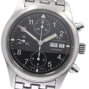 IWC SCHAFFHAUSEN IW370607 パイロット フリーガー クロノグラフ デイデイト 自動巻き メンズ 保証書付き_949574