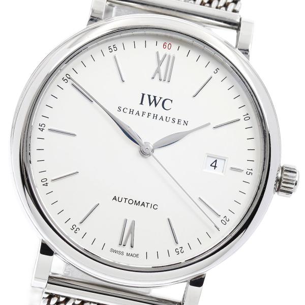 IWC IWC SCHAFFHAUSEN IW356507 ポートフィノ デイト 自動巻き メンズ ...