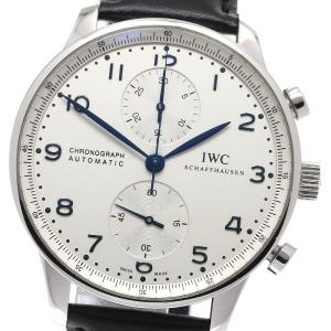 IWC IWC SCHAFFHAUSEN IW371446 ポルトギーゼ クロノグラフ スモールセコンド 自動巻き メンズ 保証書付き_950753