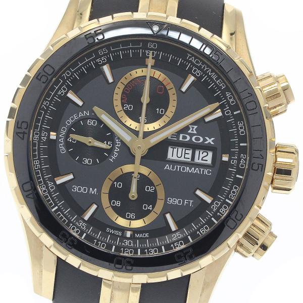 エドックス EDOX 01123-37J5-NID5 グランドオーシャン クロノグラフ デイデイト ...