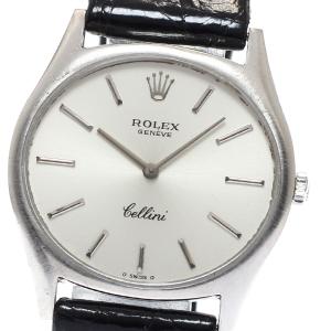 ロレックス ROLEX 3806 チェリーニ K18WG cal.1600 手巻き メンズ _950810