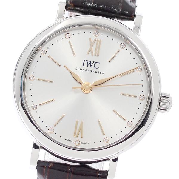IWC SCHAFFHAUSEN IW357403 ポートフィノ オートマティック 34 12Pダイ...