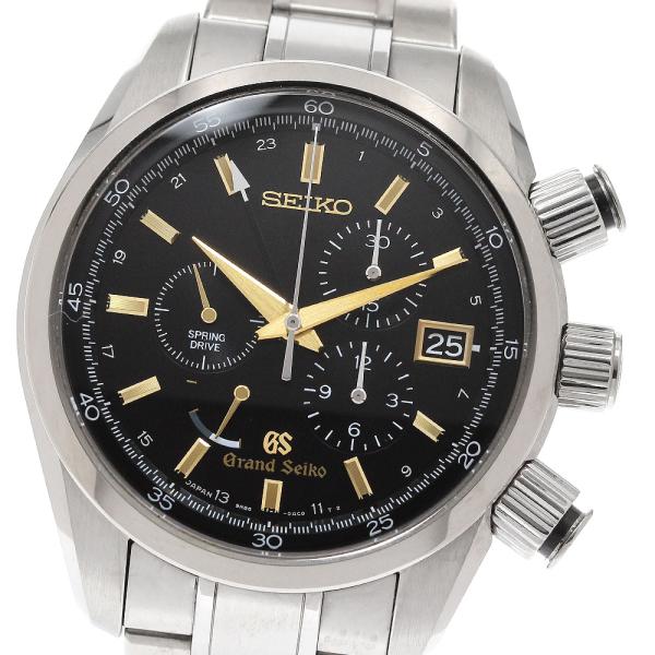 セイコー SEIKO SBGC005/9R86-0AC0 グランドセイコー クロノグラフ スプリング...