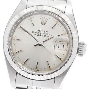 ロレックス ROLEX 6917 オイスター パーペチュアル デイト WGベゼル Cal.2030 自動巻き レディース _951242