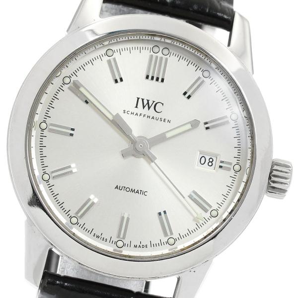 IWC SCHAFFHAUSEN IW357001 インヂュニア デイト 自動巻き メンズ 保証書付...
