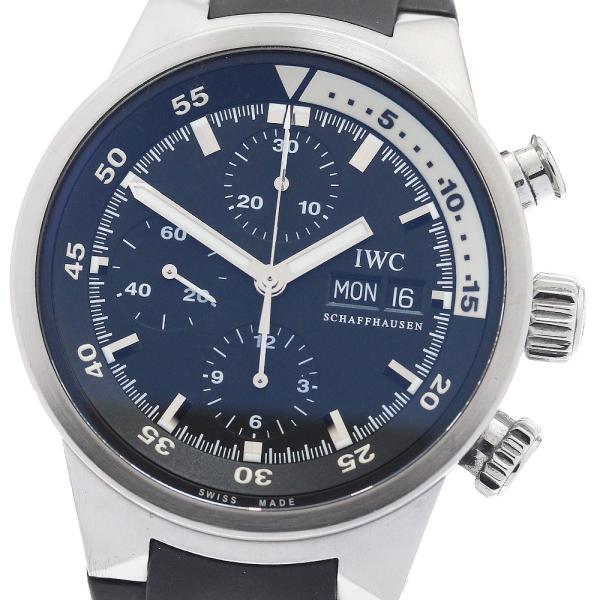 ベルト訳あり IWC SCHAFFHAUSEN IW371933 アクアタイマー クロノグラフ デイ...