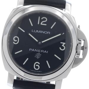 パネライ PANERAI PAM00773 ルミノール ベース ロゴ 3デイズ アッチャイオ 手巻き メンズ 良品 保証書付き_951905