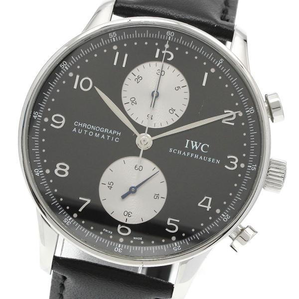 IWC SCHAFFHAUSEN IW371404 ポルトギーゼ クロノグラフ 自動巻き メンズ _...