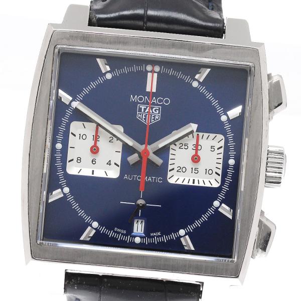 タグホイヤー TAG HEUER CBL2111-0 モナコ クロノグラフ デイト 自動巻き メンズ...