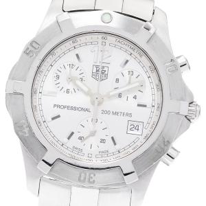 タグホイヤー TAG HEUER CN1111 エクスクルーシブ デイト クロノグラフ クォーツ メンズ _952459