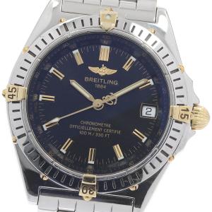 ブライトリング BREITLING B10350 ウイングス デイト 自動巻き ボーイズ _952650
