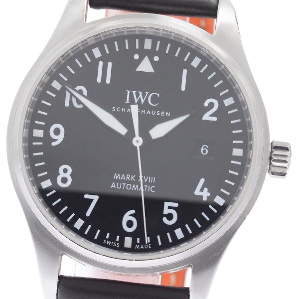 IWC SCHAFFHAUSEN IW327001 パイロットウォッチ マークXVIII デイト 自...
