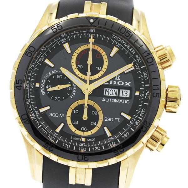 エドックス EDOX 01123-37J5-NID5 グランドオーシャン クロノグラフ 自動巻き メ...