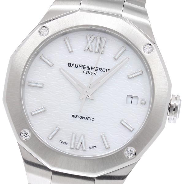 ボーム＆メルシェ Baume &amp; Mercier M0A10663 リビエラ 4Pダイヤ デイト 自...