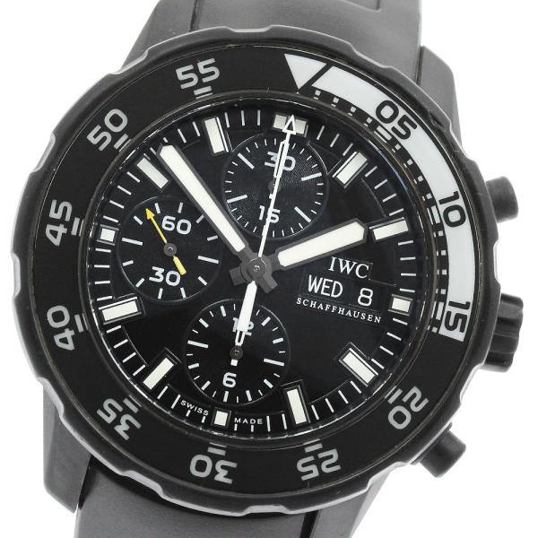 ベルト訳あり IWC SCHAFFHAUSEN IW376705 アクアタイマー ガラパゴス アイラ...