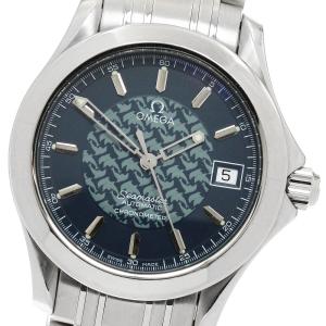 オメガ OMEGA 2500.80 シーマスター120 ジャックマイヨール デイト 自動巻き メンズ _957186