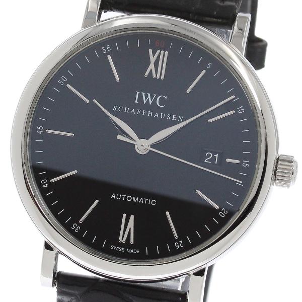 IWC IWC SCHAFFHAUSEN IW356502 ポートフィノ デイト 自動巻き メンズ ...