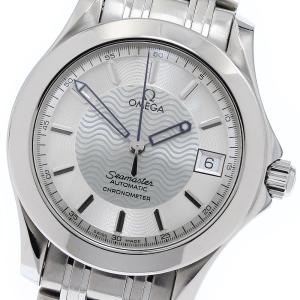 オメガ OMEGA 2501.31 シーマスター 120m デイト クロノメーター 自動巻き メンズ 保証書付き_958008