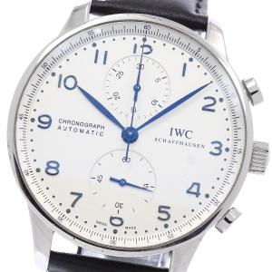 IWC IWC SCHAFFHAUSEN IW371446 ポルトギーゼ クロノグラフ スモールセコンド 自動巻き メンズ 保証書付き_958389