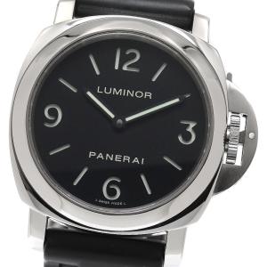 パネライ PANERAI PAM00112 ルミノールベース 44MM 手巻き メンズ 良品 保証書付き_958850