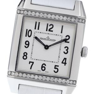 ジャガー・ルクルト JAEGER-LECOULTRE Q7068421/236.8.47 レベルソ スクアドラ クラシック ダイヤベゼル クォーツ メンズ 良品 _958911