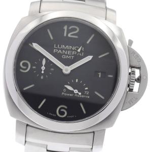 パネライ PANERAI PAM00347 ルミノール1950 3デイズ GMT パワーリザーブ 自動巻き メンズ 箱付き_959379