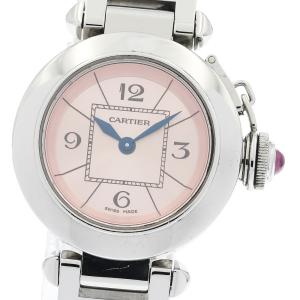 カルティエ CARTIER W3140008 ミスパシャ クォーツ レディース 保証書付き_959541