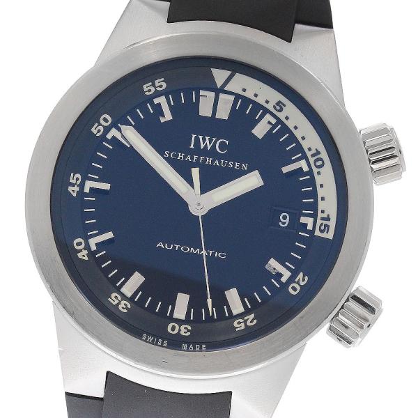 IWC IWC SCHAFFHAUSEN IW354807 アクアタイマー デイト 自動巻き メンズ...