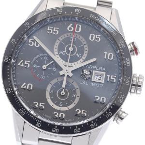 訳あり タグホイヤー TAG HEUER CAR2A11.BA0799 カレラ キャリバー1887 クロノグラフ 自動巻き メンズ 保証書付き_959887