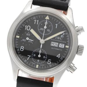 IWC IWC SCHAFFHAUSEN IW370607 パイロット フリーガー クロノグラフ デイデイト 自動巻き メンズ _960125